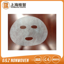Feuilles de masque facial en tencel transparent Feuille de masque facial en tencel invisible Feuille de masque facial en tencel d&#39;Amérique